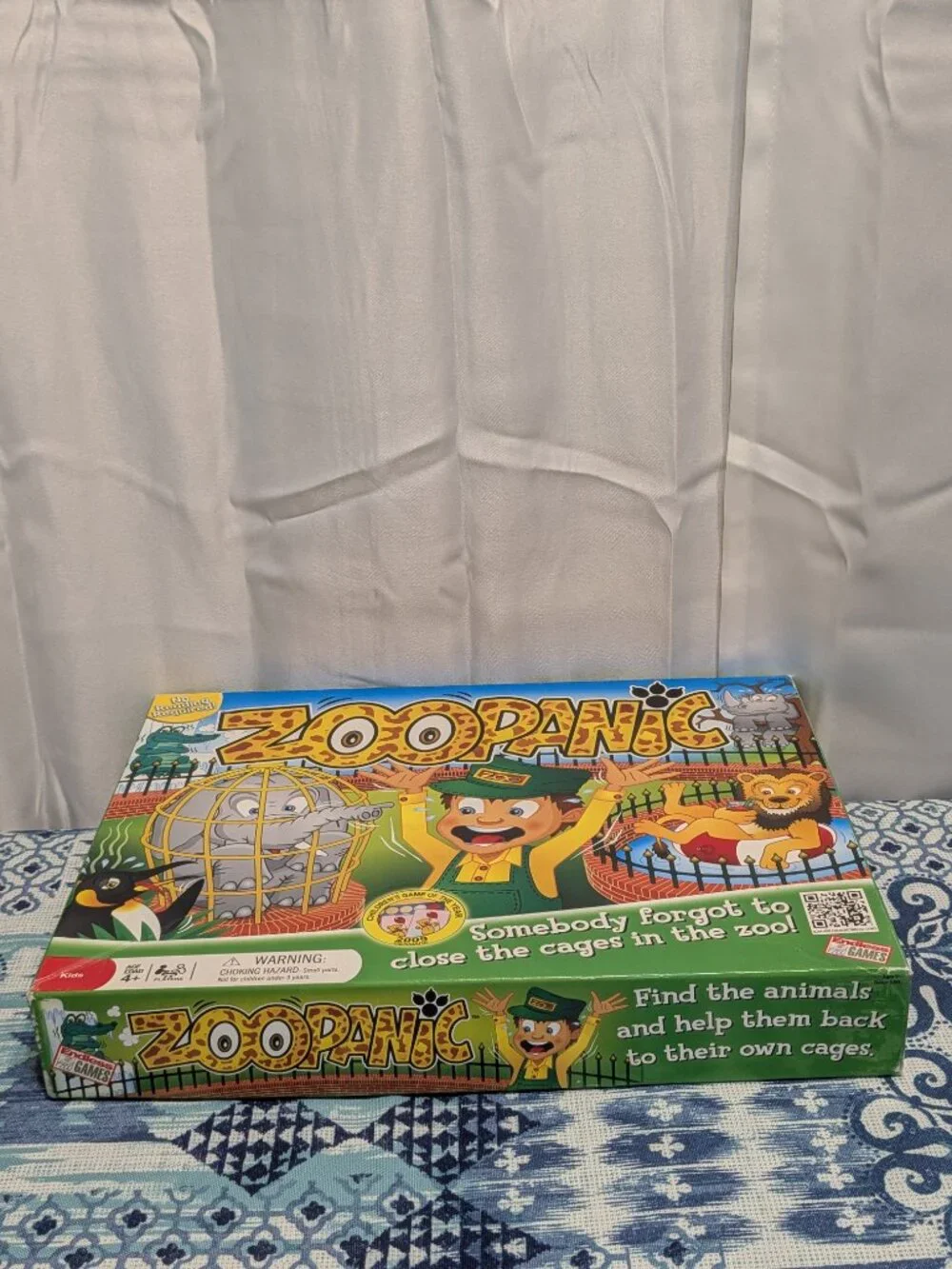 Zoo Panic Board Game Endless Games Inc 2009 99% complete Denmark Game of the yr